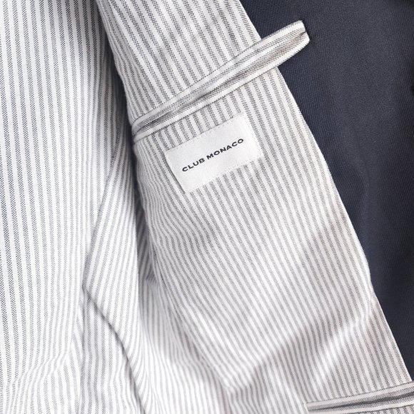 Club Monaco Navy Blazer - Picture 3 of 5